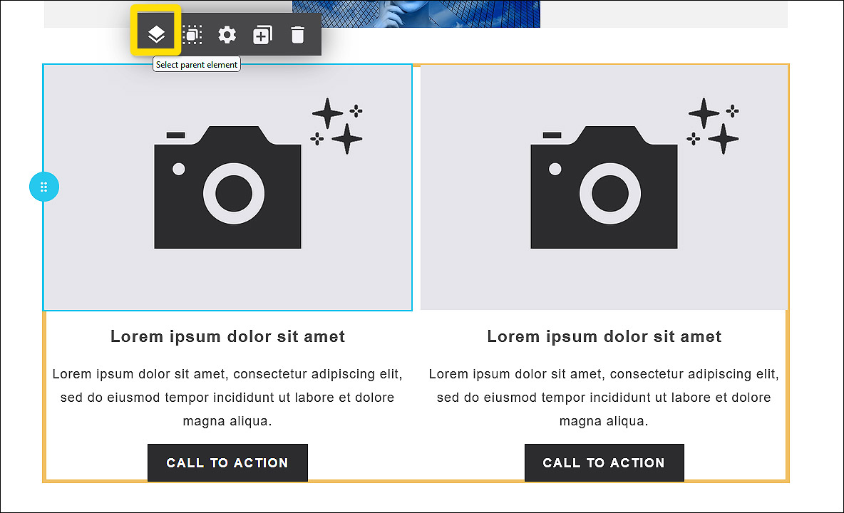 Maileon: Content editing, extend two-column-block.
