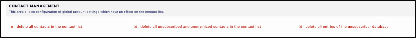 Fig. 2: Features highlighted in red may affect the entire subscription list.